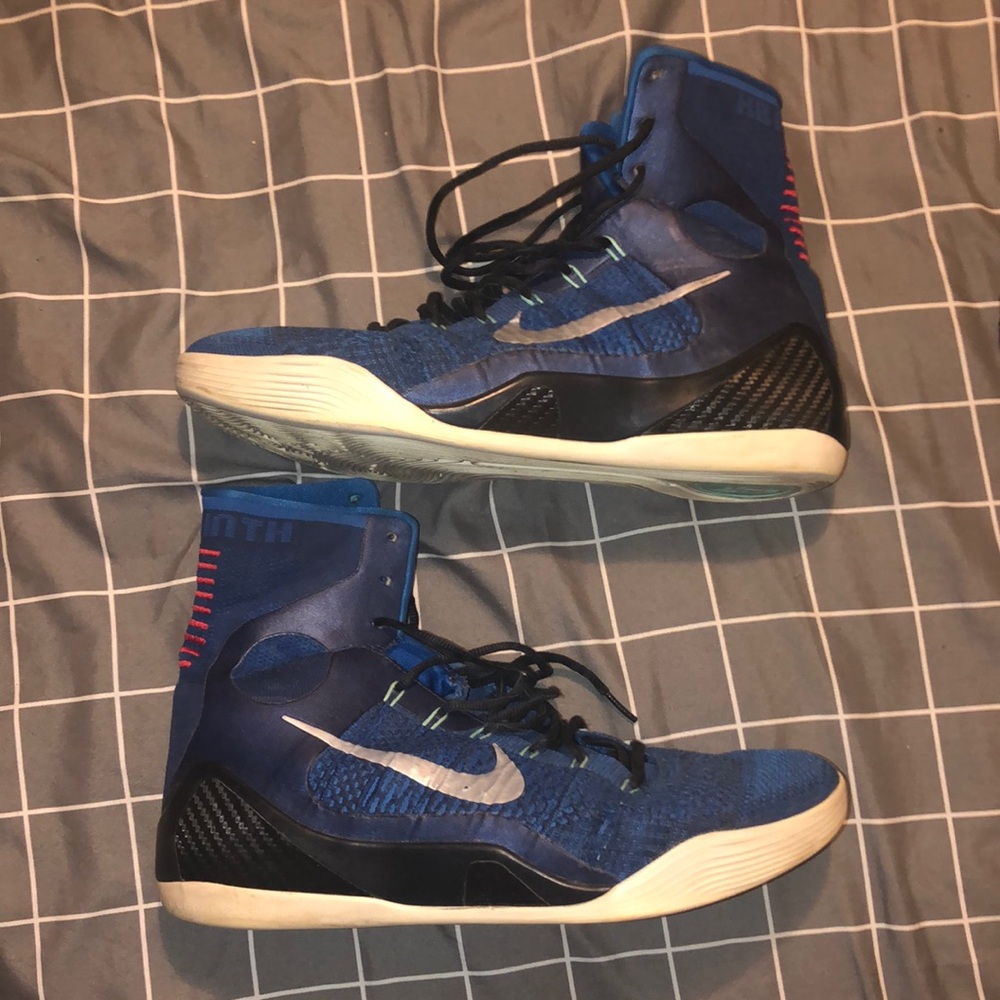 Nike Kobe 9 Elite High “Brave Blue” Size 13